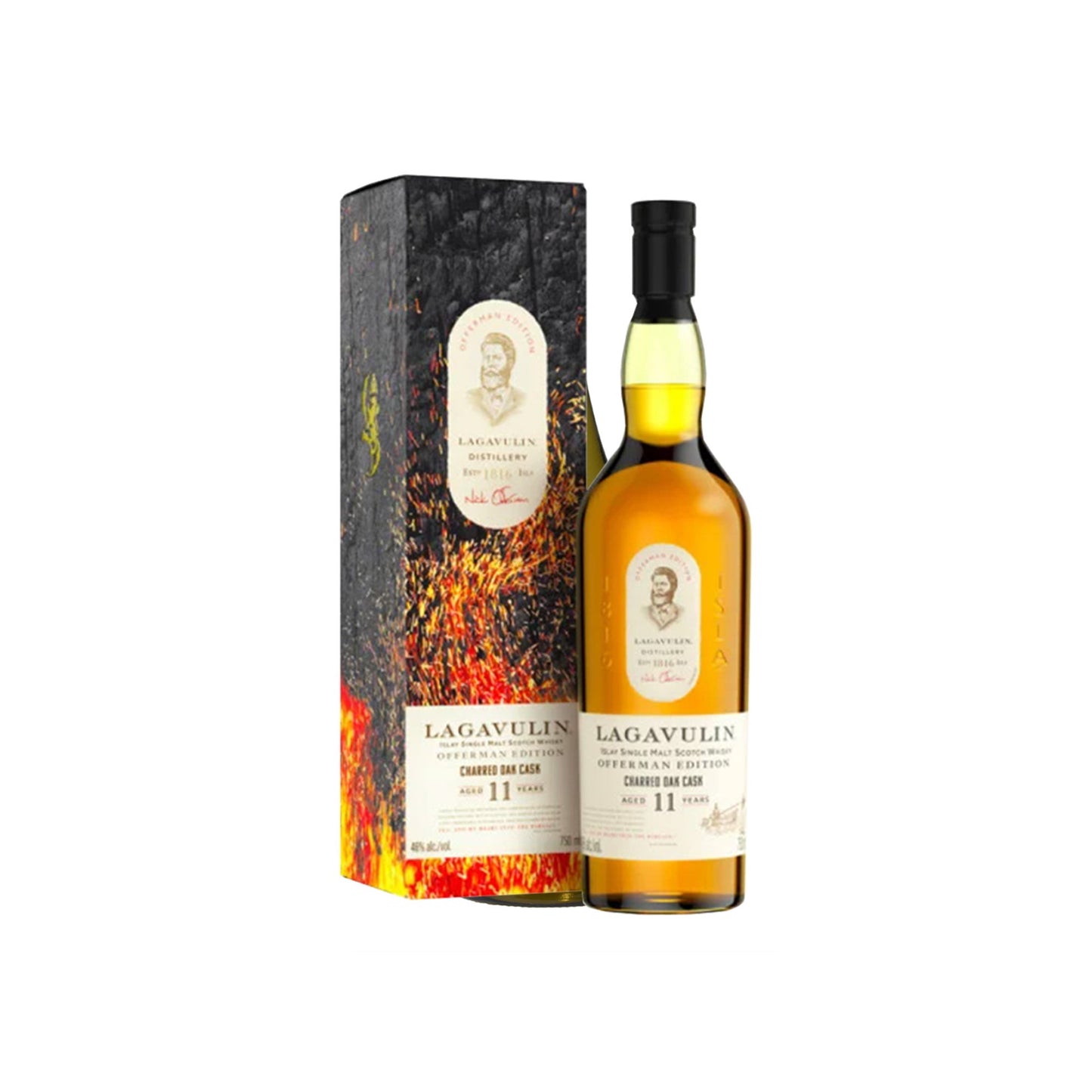 2022 Lagavulin Offerman Edition Charred Oak Cask Finish 11 Year Old Single Malt Scotch Whisky  - 750ML