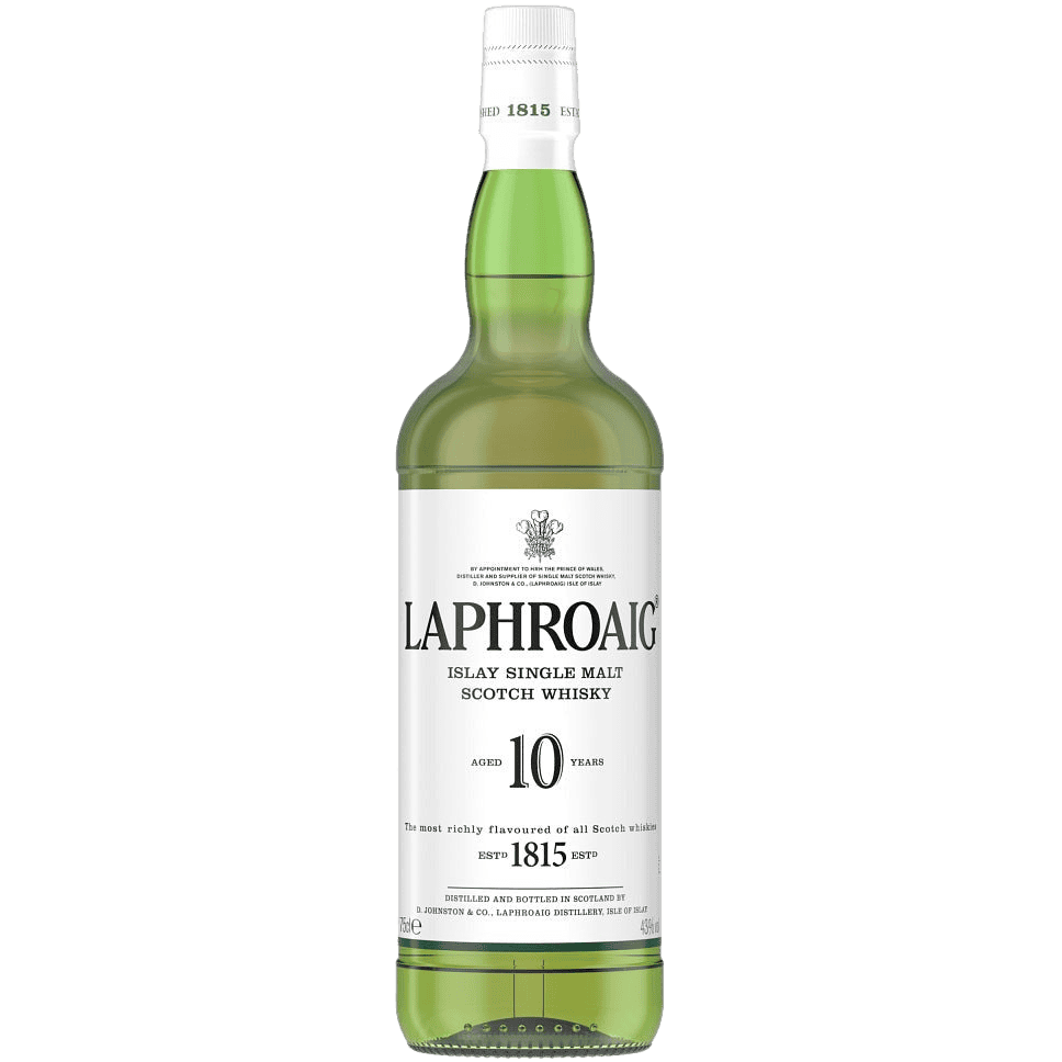 Laphroaig 10 Year Old Islay Single Malt Scotch Whisky - 750ML 