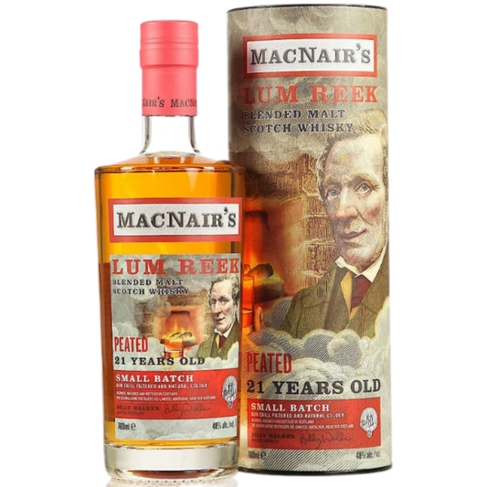 MacNair's Lum Reek 21 Year Old Peated Scotch Whisky - 750ML 