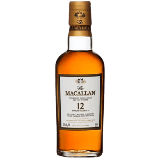 Macallan 12 Year Sherry Oak Scotch Shot - 50ml 