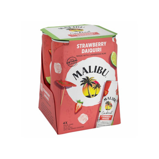 Malibu Cocktail Strawberry Daiquiri - 4PK