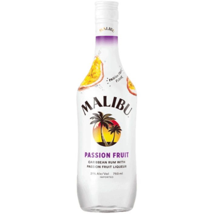 Malibu Flavored Caribbean Rum with Passion Fruit Liqueur - 750ML 