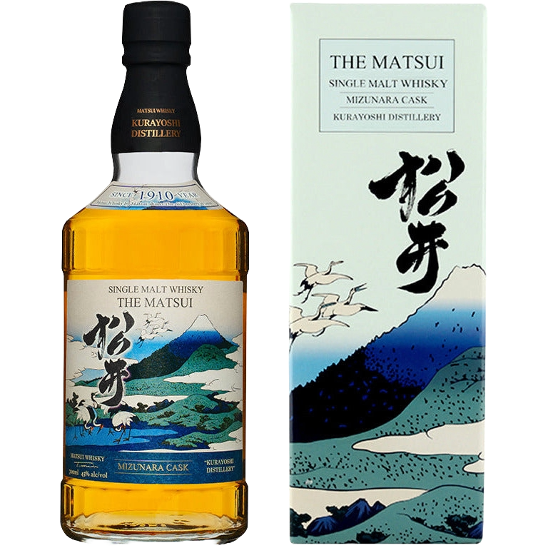Matsui Mizunara Cask Single Malt Japanese Whisky - 750ML 