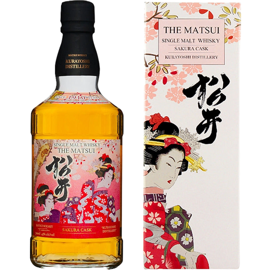 Matsui Sakura Cask Single Malt Japanese Whisky - 750ML 