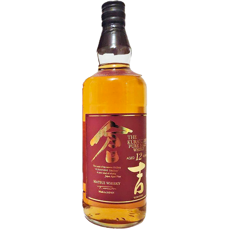 Matsui The Kurayoshi 12 Year Old Japanese Whisky - 750ML 