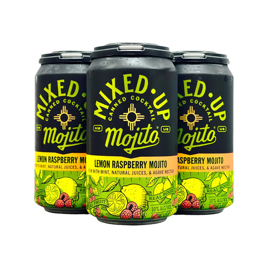 Mixed Up Lemon Raspberry Mojito - 4PK