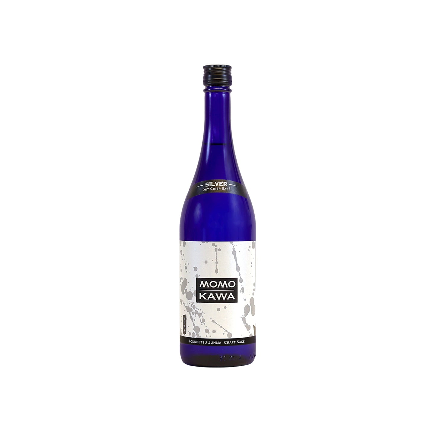 Momokawa Silver:Junmai Ginjo Sake - 750 ML .