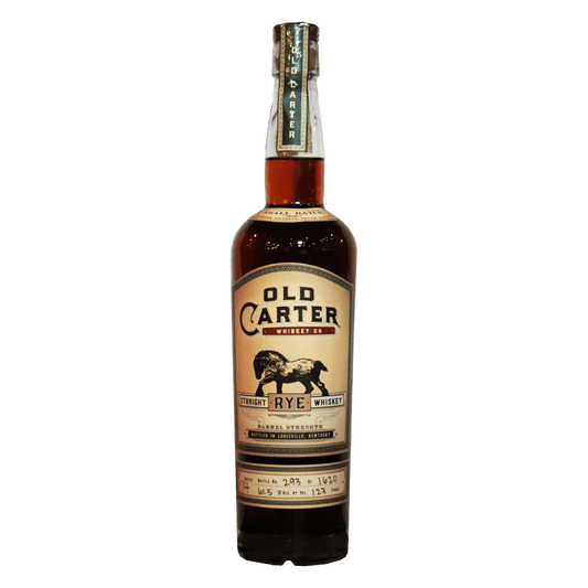 Old Carter Straight Rye Whiskey Batch 14 123 Proof - 750ML 