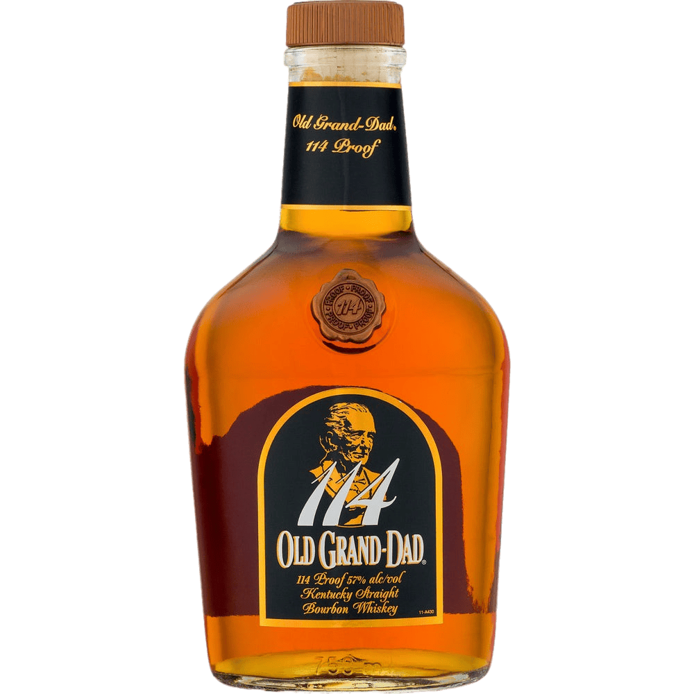 Old Grand Dad 114 Proof Kentucky Straight Bourbon Whiskey - 750ML 