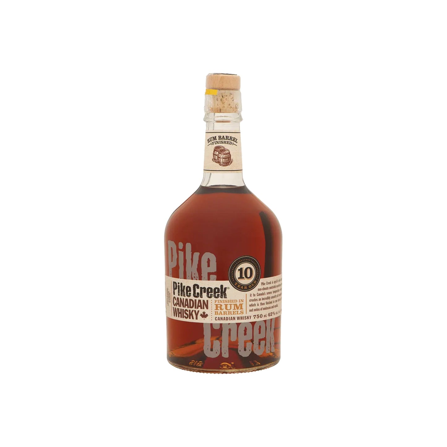 Pike Creek Canadian Whisky Finished In Rum Barrel - 750ML