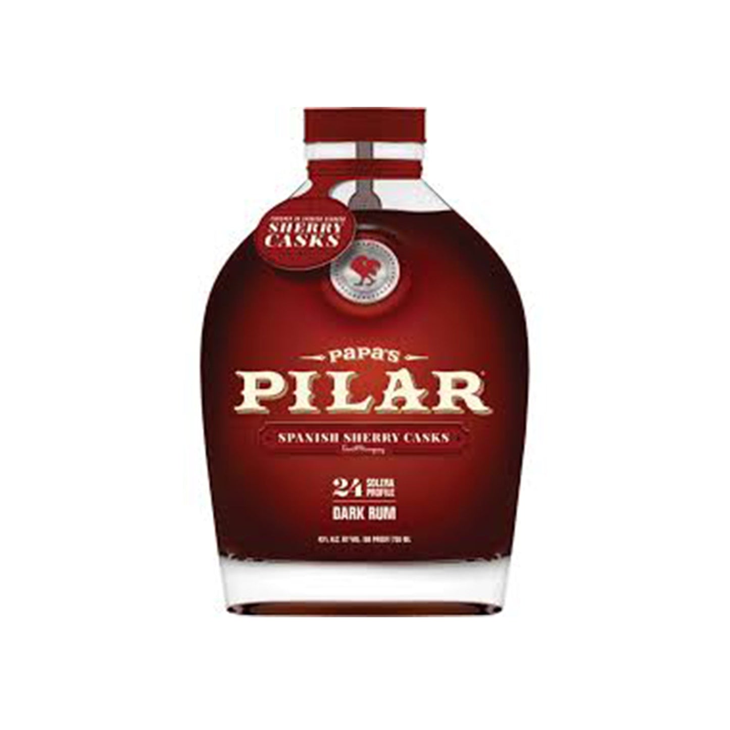 Pilar Sherry Cask Rum - 750ML .