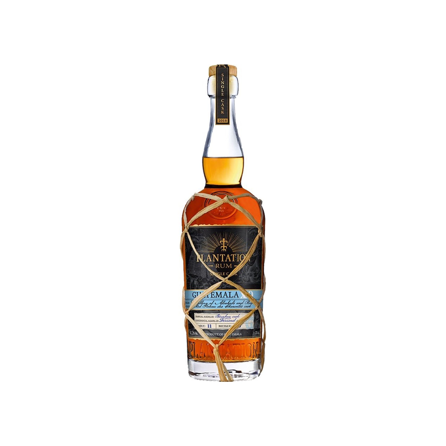 Plantation Single Cask Rum Xo Guatemala - 750ML .