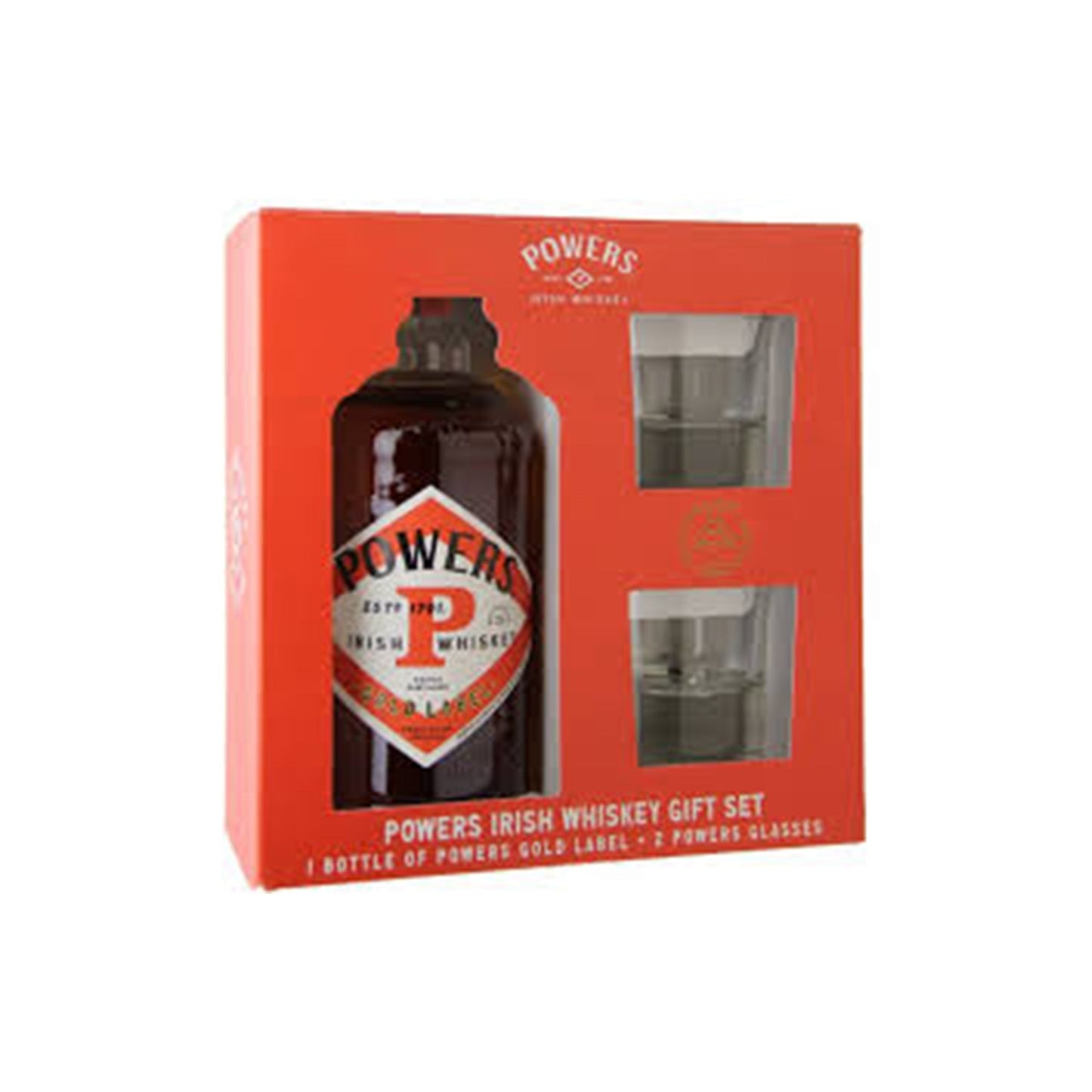 Powers Gold Label Gift Set - 750ML