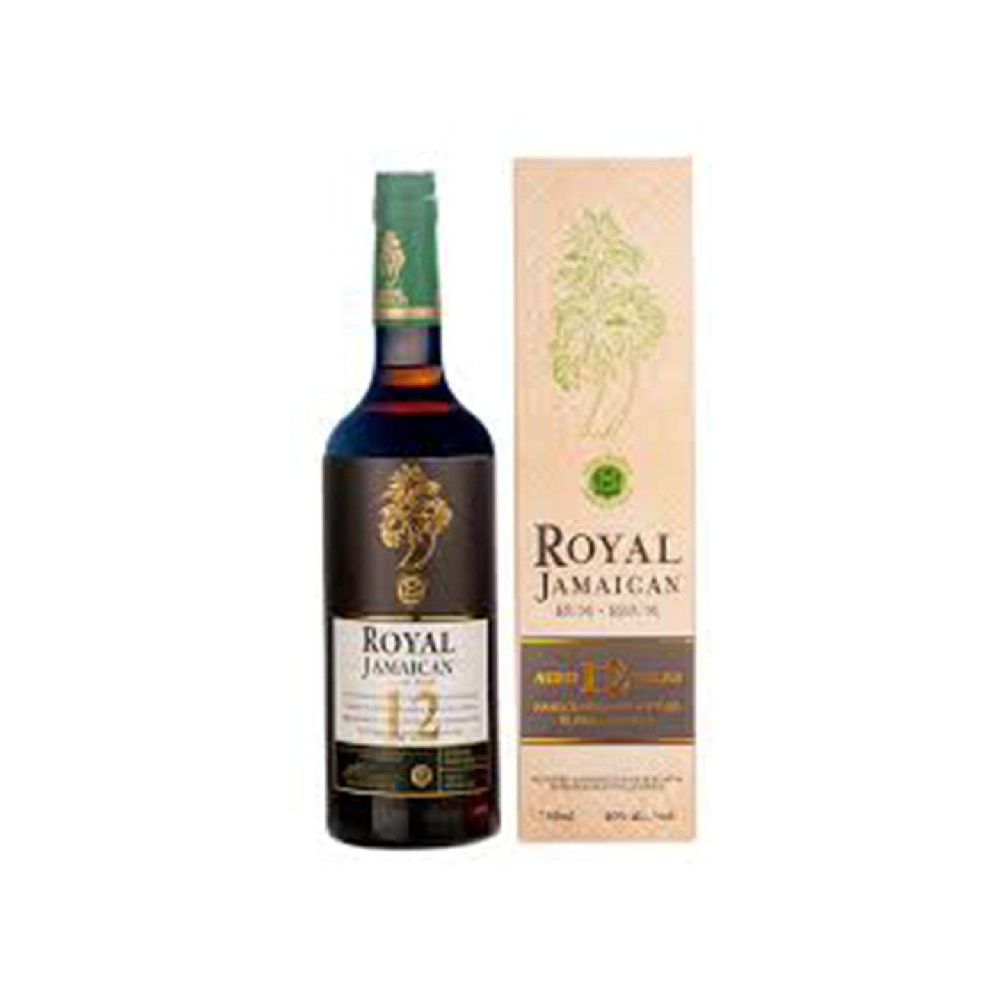 Royal Jamaican 12 Years - 750ML .