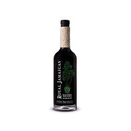 Royal Jamaican Blackstrap Molasses Dark Rum- 750ML .