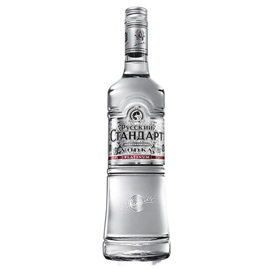 Russian Standard Silver Flitered Platinum Vodka - 750ML 