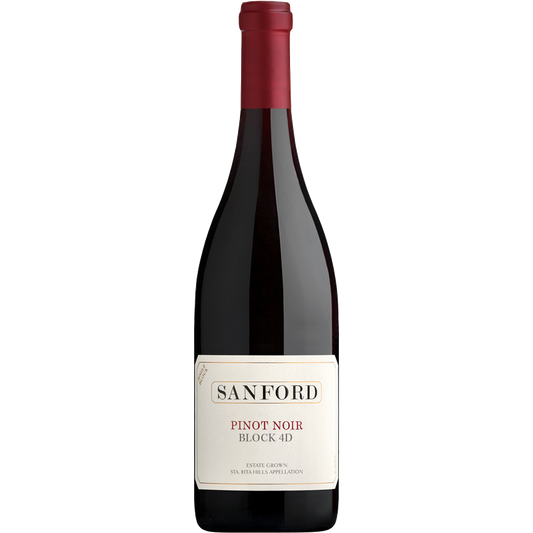 Sanford Pinot Noir Single Block 4D Sanford & Benedict Vineyard Santa Rita Hills - 750ML 