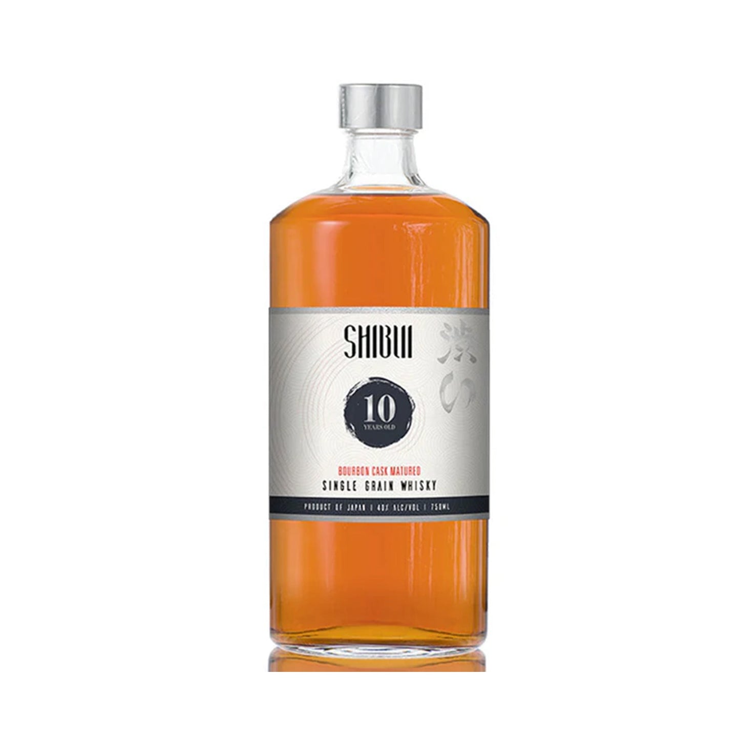 Shibui Japanese Single Grain Whiskey 10y Bourboncask  - 750ML