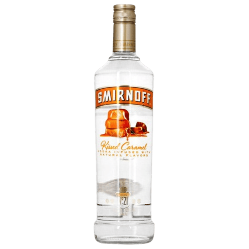 Smirnoff Caramel Flavored Vodka Kissed Caramel - 750ML 