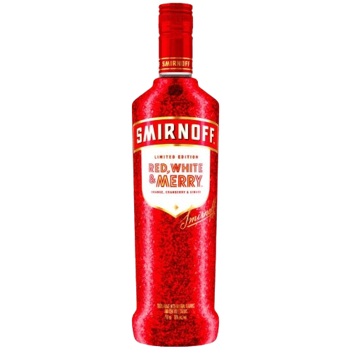 Smirnoff Red White & Merry Holiday Limited Edition Vodka - 750ML 