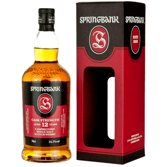 Springbank 12 Year Cask Strength Scotch Whiskey - 750ML 