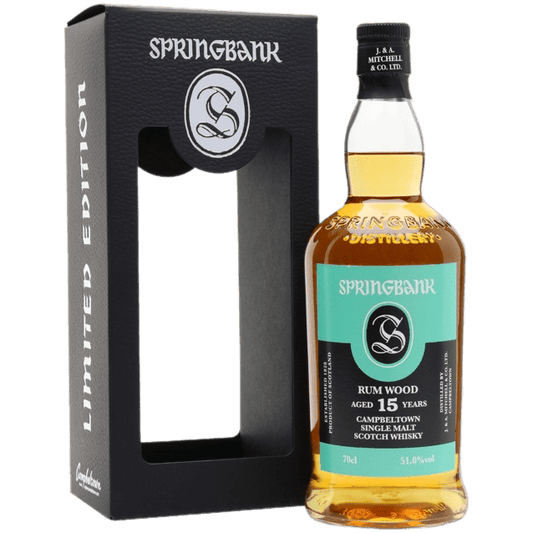 Springbank 15 Year Rum Cask Single Malt Scotch Whisky - 750ML 