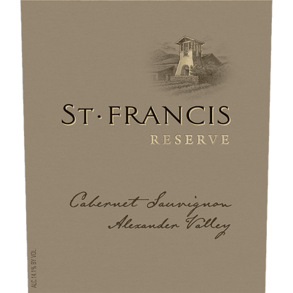 St. Francis Alexander Valley Reserve Cabernet Sauvignon - 750ML 