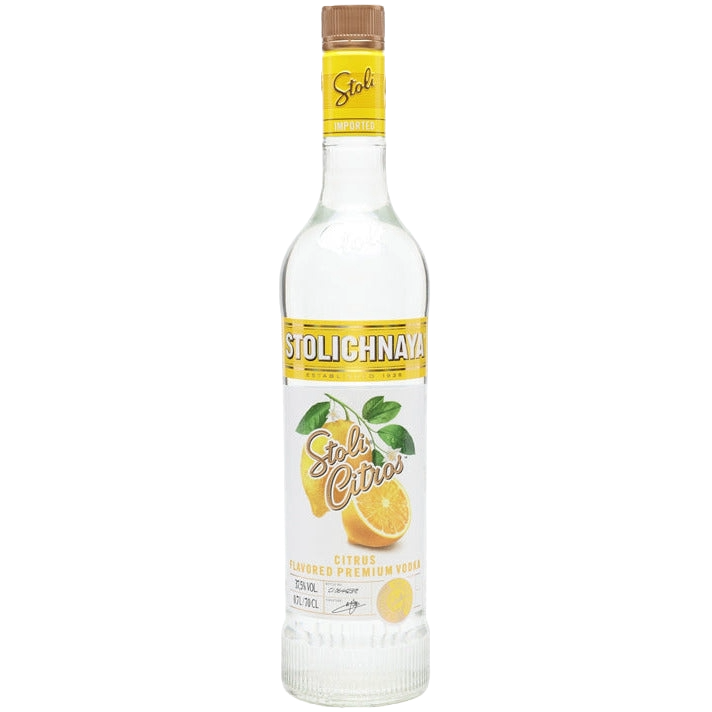 Stolichnaya Citros Flavored Premium Vodka - 750ML 