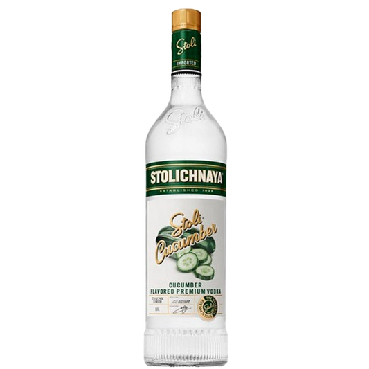 Stolichnaya Cucumber Flavored Premium Vodka - 750ML 