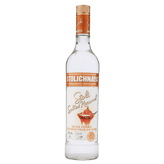 Stolichnaya Salted Karamel Flavored Premium Vodka - 750ML 