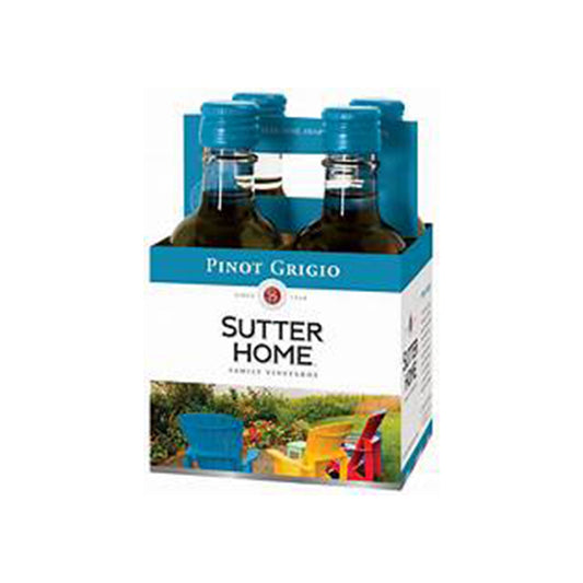 Sutter Home:Pinot Grigio - 4/187ML