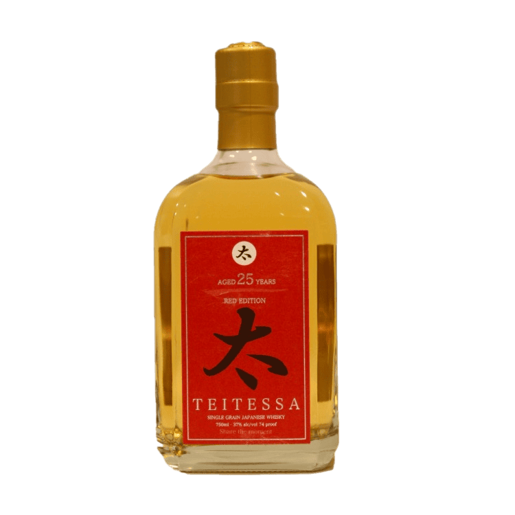 Teitessa 25 Years Old Grain Japanese Whisky Red Edition - 750ML 
