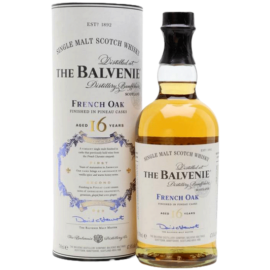 The Balvenie 16 Year Old French Oak Single Malt Scotch Whiskey - 750ML 