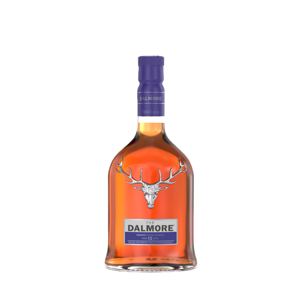 The Dalmore 12 Year Sherry Cask Select Single Malt Scotch Whisky - 750ML 