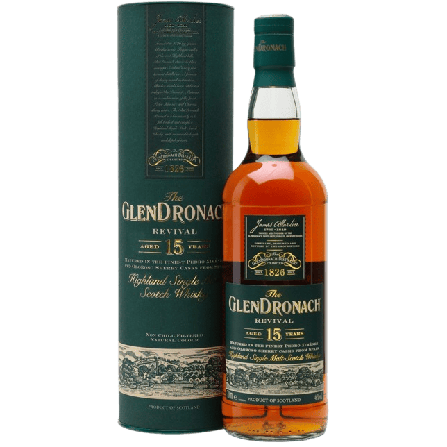 The Glendronach 15 Year Revival Scotch Whisky - 750ML 