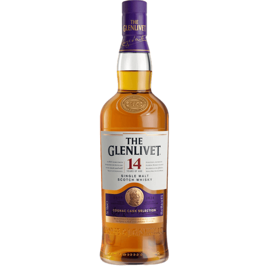The Glenlivet 14 Year Old Single Malt Scotch Whisky - 750ML 