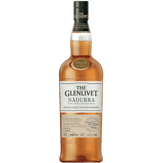 The Glenlivet Single Malt Scotch Nadurra Peated Whisky Cask Finish - 750ML 