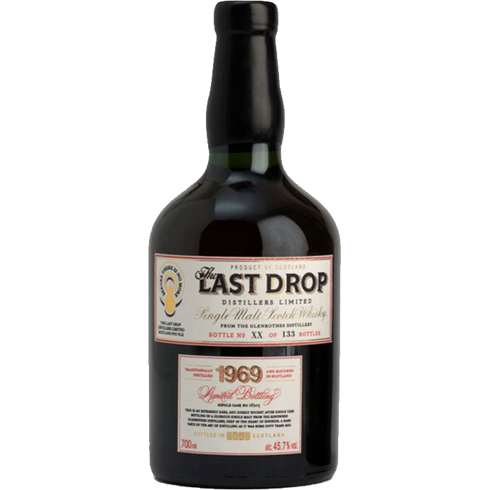 The Last Drop Distillers Glenrothes 1969 Single Malt Scotch Whisky - 750ML 