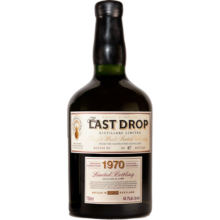 The Last Drop Distillers Limited Bottling 1970 Glenrothes Cask #10589 Single Malt Scotch Whisky - 750ML 