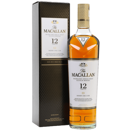 The Macallan 12 Year Old Sherry Oak - 750ML 
