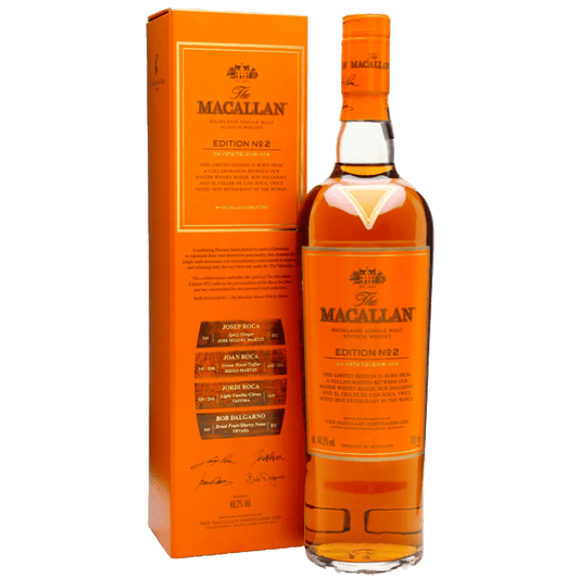 The Macallan Edition No. 2 Single Malt Scotch Whisky - 750ML 