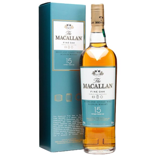 The Macallan Fine Oak 15 Year - 750ML 