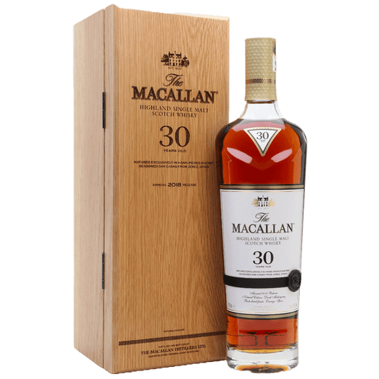 The Macallan Sherry Oak Single Malt Scotch 30 Year - 750ML 