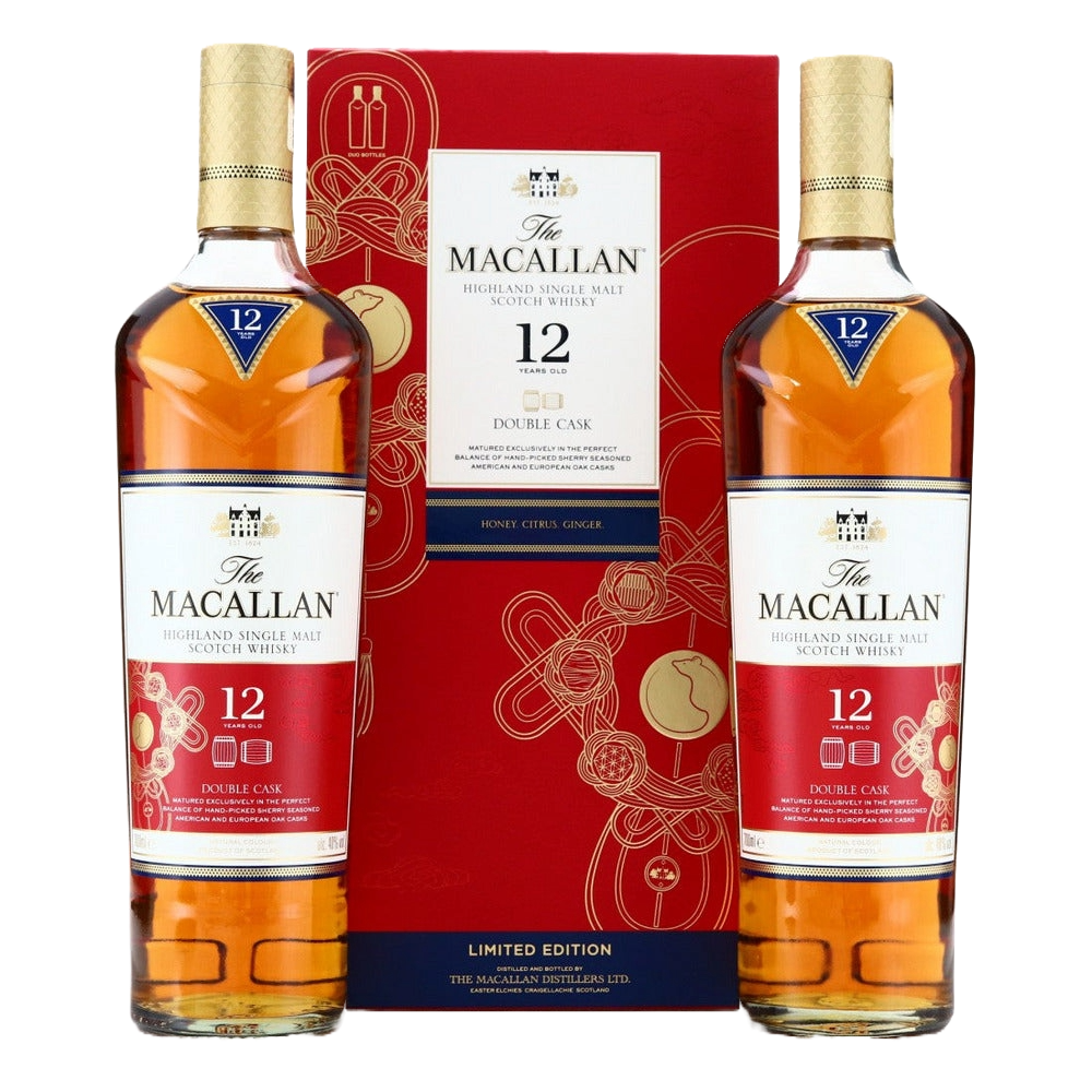 The Macallan Year Of The Rat Limited Edition Double Cask 12 Year Old Scotch Whisky 2020 - 750ML 