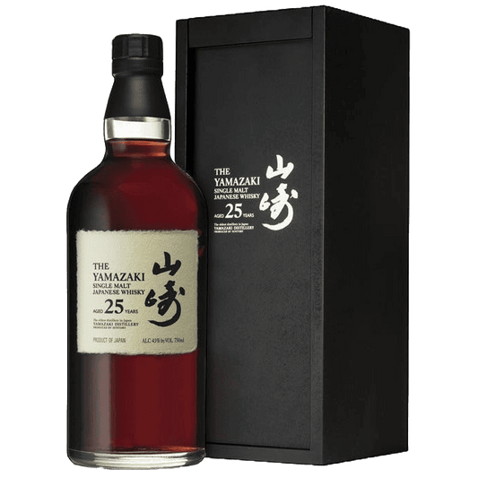 The Yamazaki 25 Year Old Single Malt Japanese Whisky - 750ML 