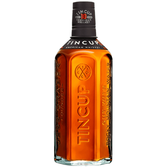 Tin Cup Whiskey 10 Years Old American Whiskey - 750ML 