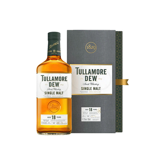 Tullmore Irish Whiskey 18 Years - 750ML