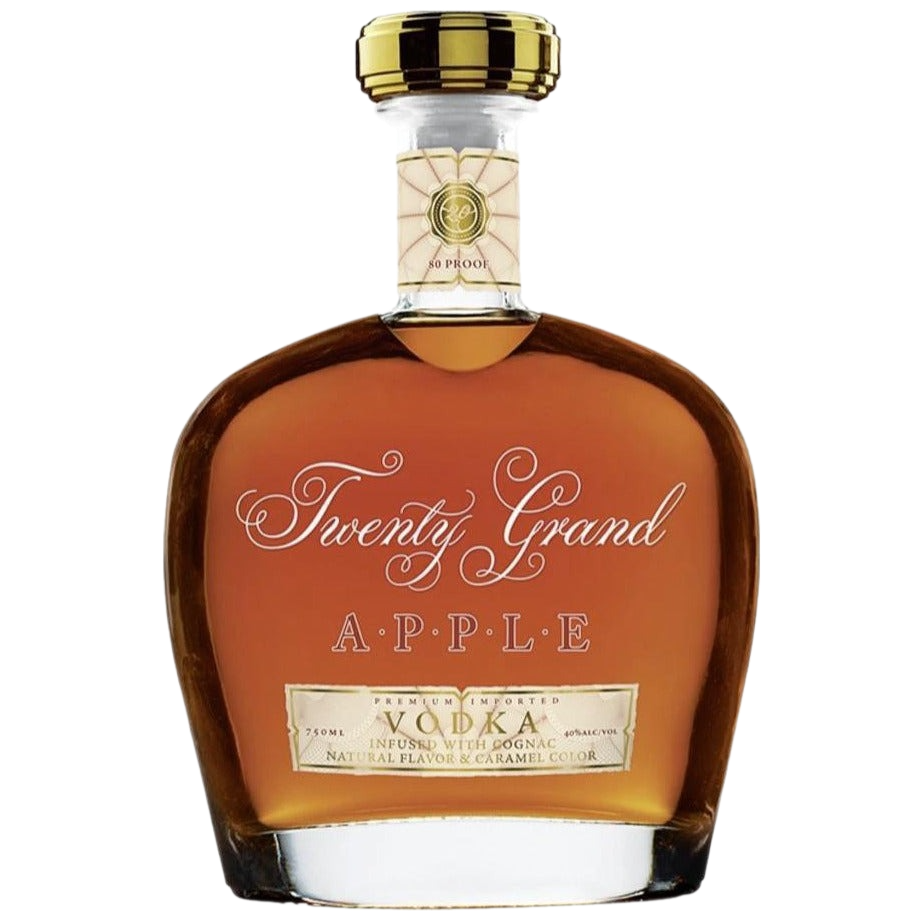 Twenty Grand APPLE VODKA Infused with Cognac - 750ML 