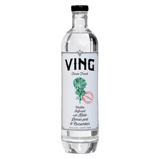 VING Kale, Lemon Peel & Cucumber Organic Vodka - 750ML 