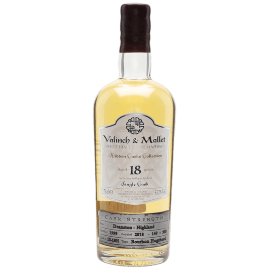 Valinch & Mallet Hidden Casks Collection 18 Years Old Deanston Single Cask Single Malt Scotch Whisky - 750ML 